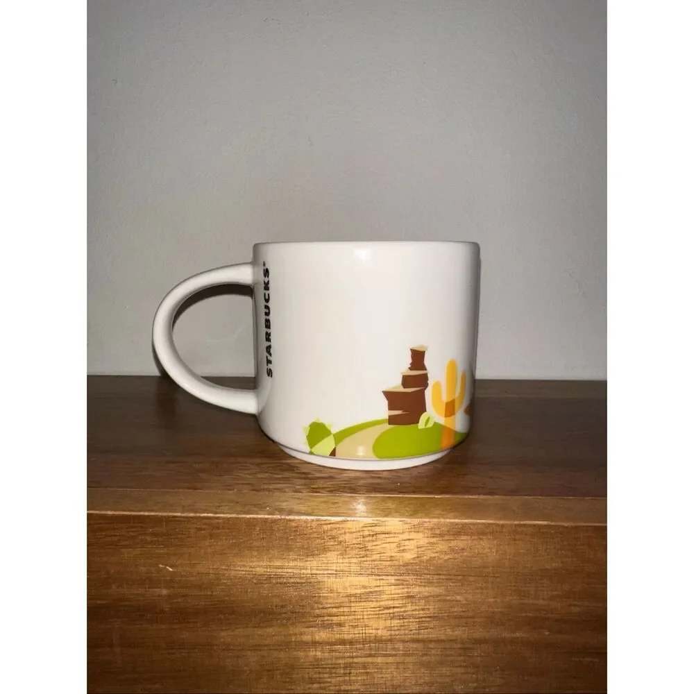 Starbucks Mug Texas You Are Here 2015 14oz Coffee Cup Orange - Picture 2 of 4